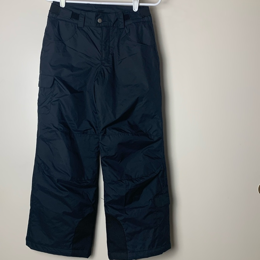 Columbia Youth Waterproof Snow Pants Unisex 10/12 Black